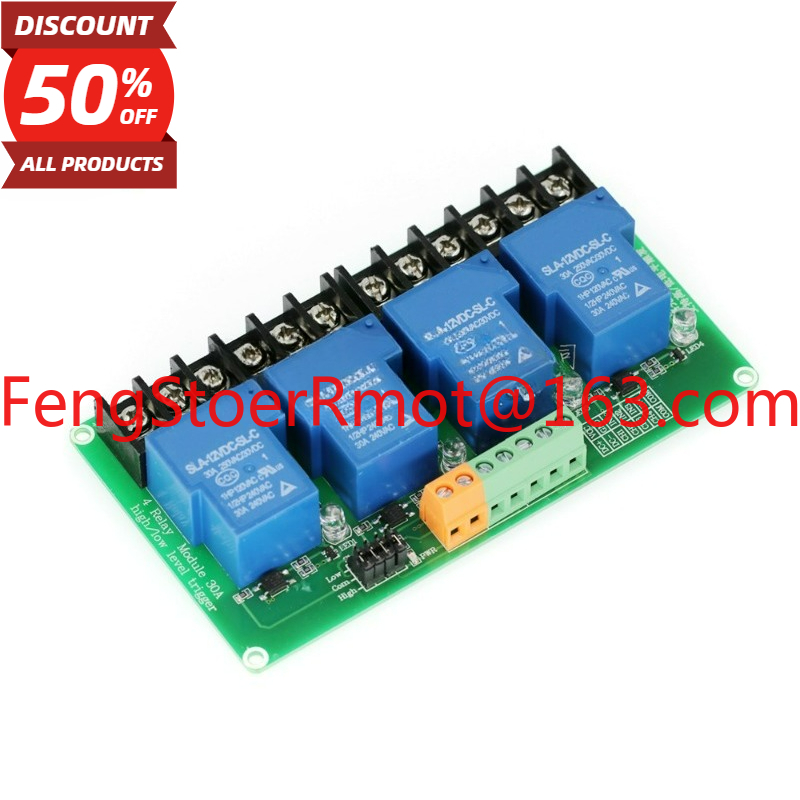 Smart Home With Plc - 5 V/12 V/24 V 4-weg relaismodule