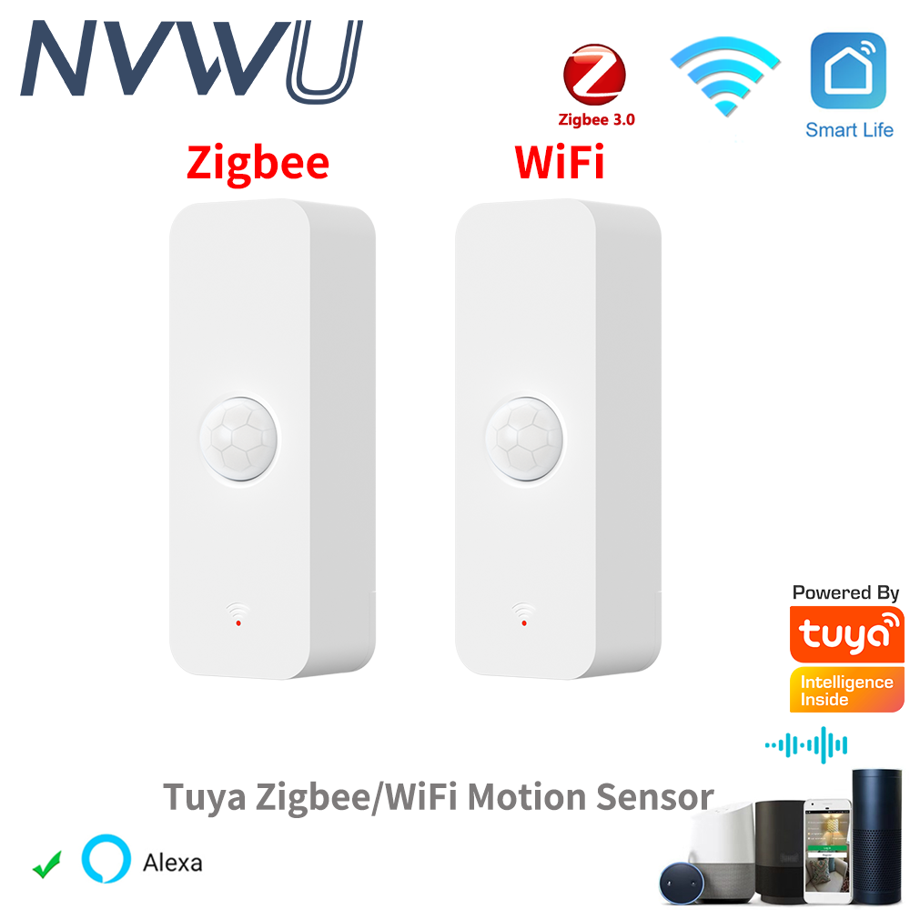 Smart Home Security - Tuya WiFi Zigbee PIR Bewegingssensor Smart