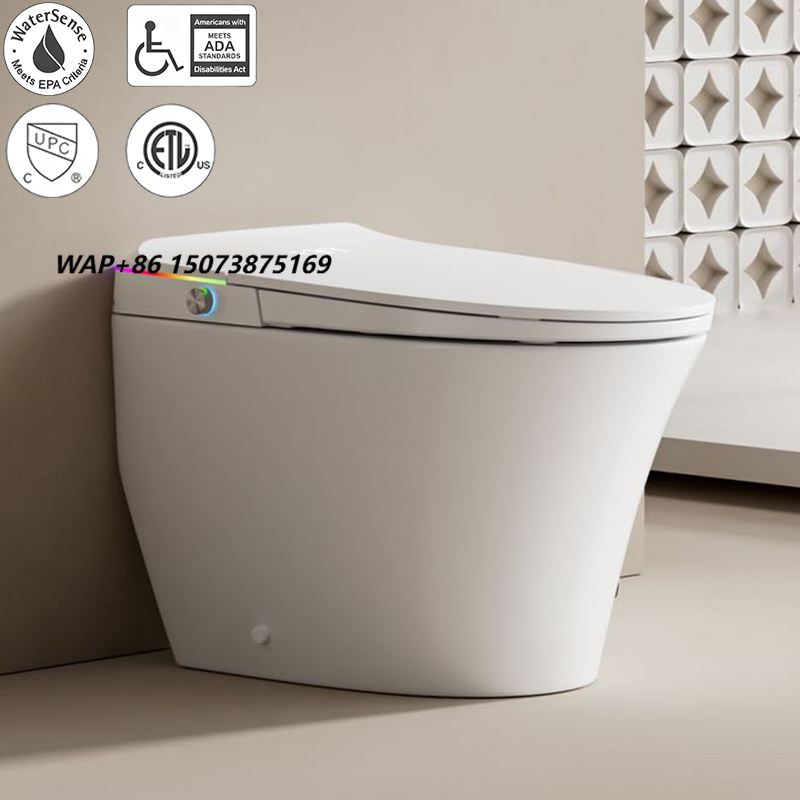 Smart Night Light - Slim toilet van keramiek, volautomatisch, met