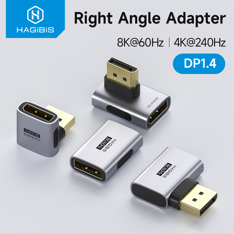 Smart Home Tablet - Hagibis DisplayPort Adapter Rechte hoek 90