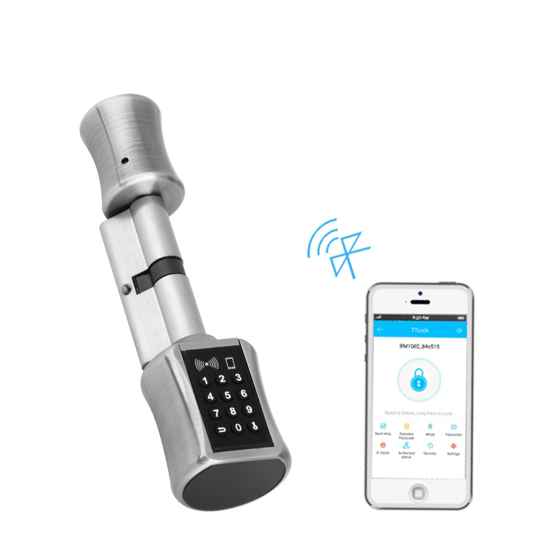 Airbnb Smart Home - Bluetooth Cilinderlock TT Lock Wachtwoordkaart Elektronisch