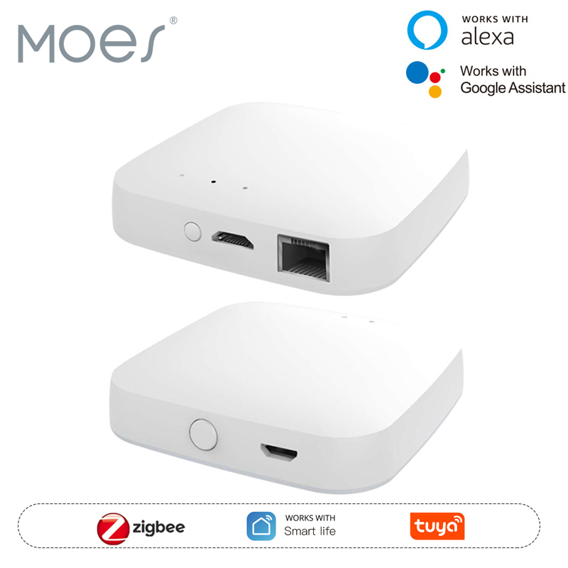 Smart Home Vimar - MOES Tuya ZigBee3.0 Smart Hub, draadloze/bekabelde