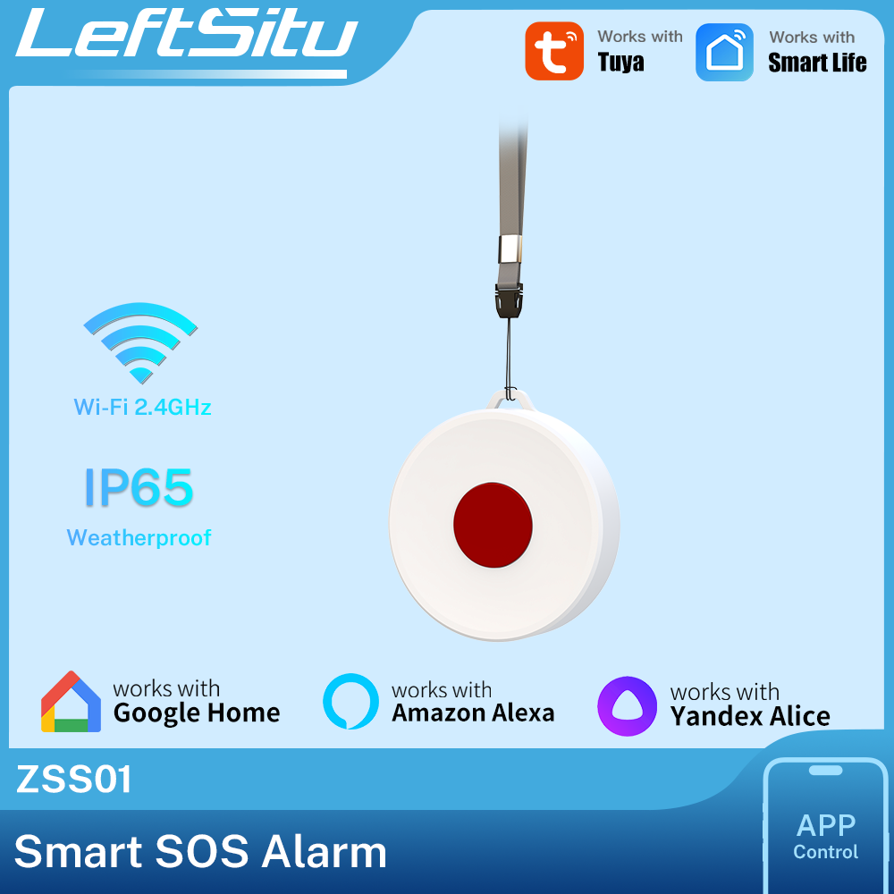 Smart Home Automation - Tuya ZigBee Smart Button IP65 draadloze