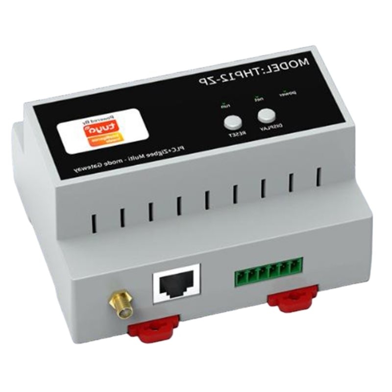 Smart Home With Plc - AB13-Tuya Smart Home Host PLC Zigbee