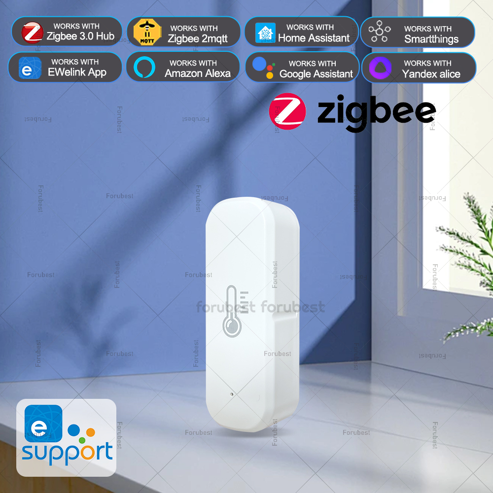 Smart Home Tablet - ZigBee temperatuur- en vochtigheidssensor Smart Home