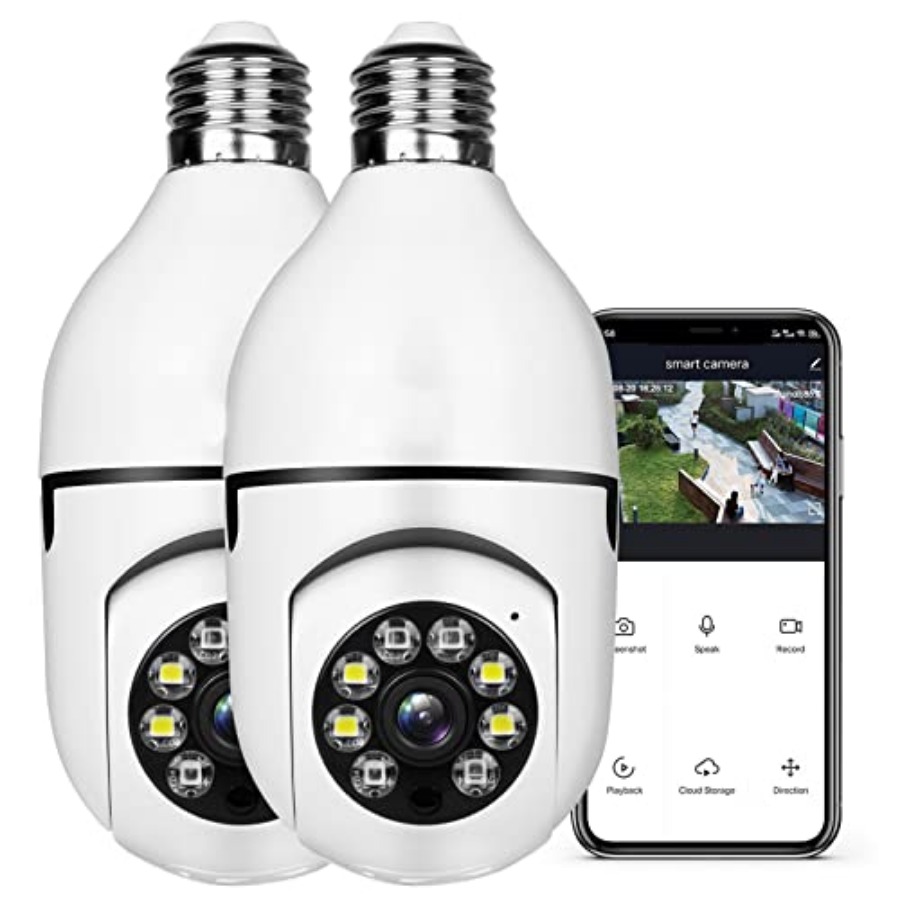 Smart Home Security - Slimme draadloze wifi-beveiligingscamera met 1080P resolutie,