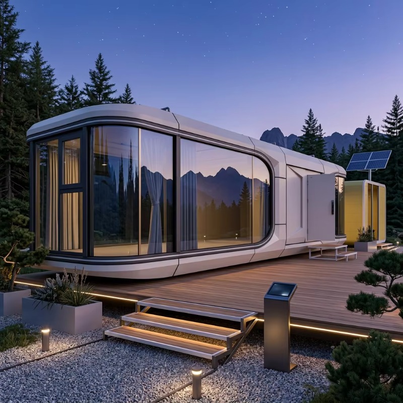 Airbnb Smart Home - Moderne ruimtecapsule Tiny House Prefab ADU