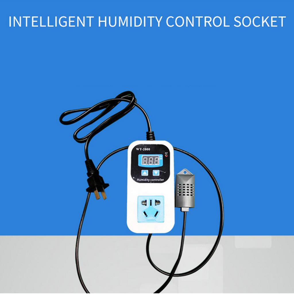 Smart Home With Plc - Hygrostaat vochtregelschakelaar met kalibratiefunctie voor regeling