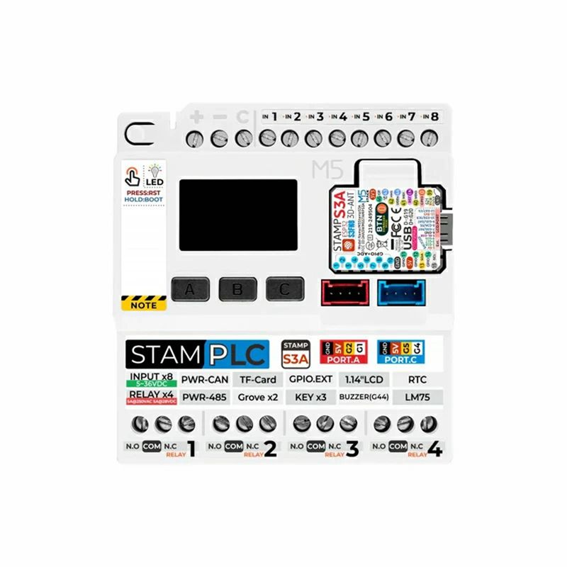 Smart Home With Plc - M5stamp PLC-controller Geavanceerde M5stamps3-module voor industriële