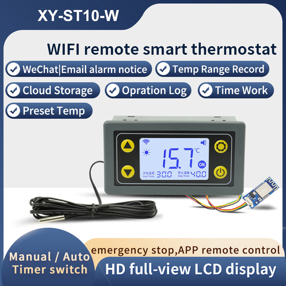 Smart Home Thermostat - ST10-W/SA10-W/SA30-W/ST30-W DC6-30V/AC110-220V 10a/30a Wifi Thermostaat Temperatuurregelaar