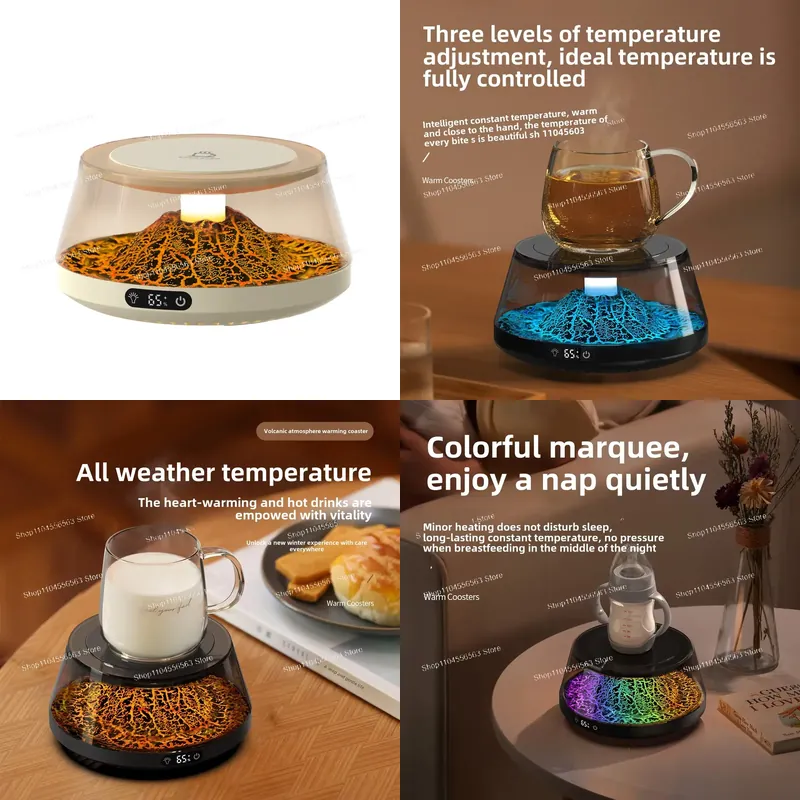Smart Home Thermostat - Nieuwe warme onderzetter, koffieverwarmingsmat, slim, voor