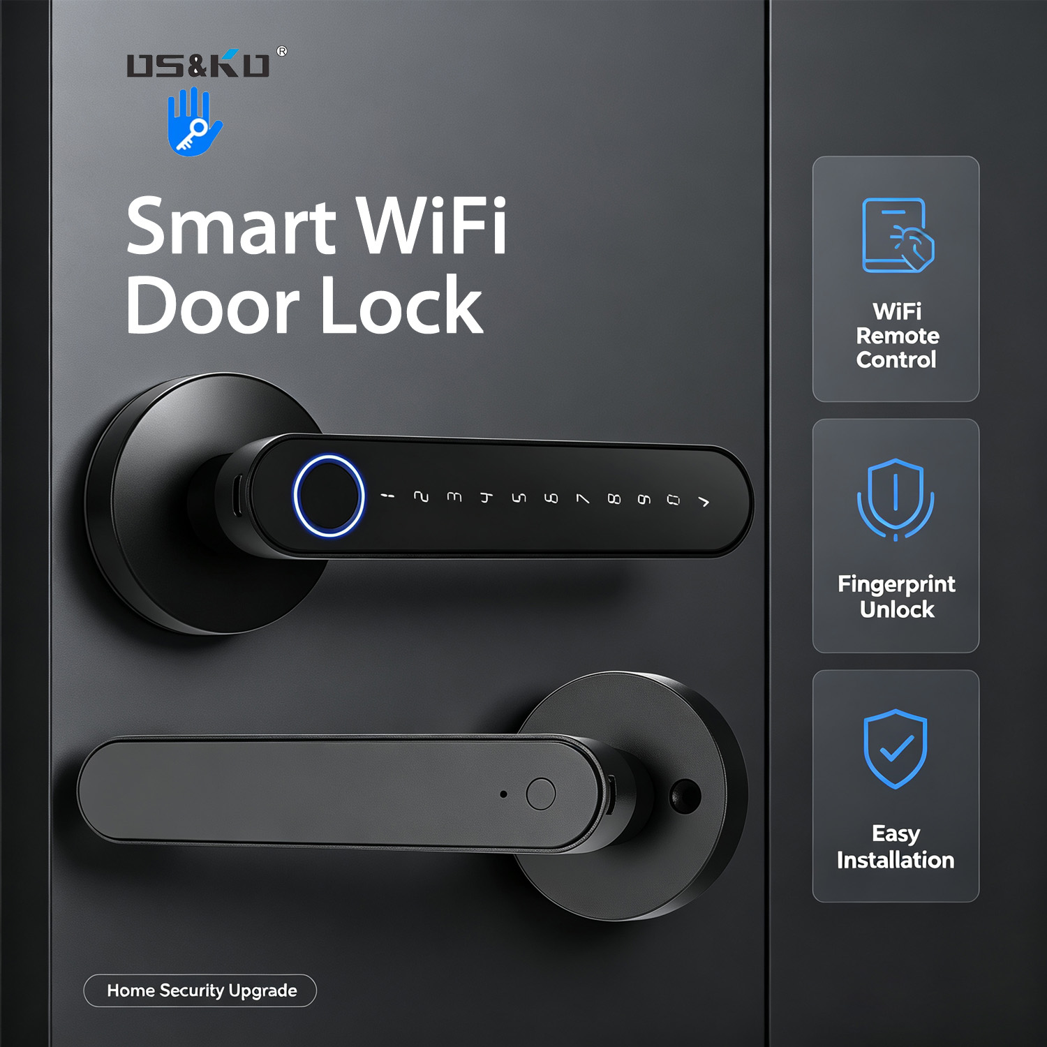 Airbnb Smart Home - TTLock slim digitaal deurslot, 5 manieren