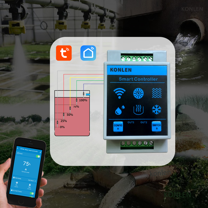 KONLEN Tuya Waterniveausensor  - Smart Home Water Level Sensor recensie en prijs