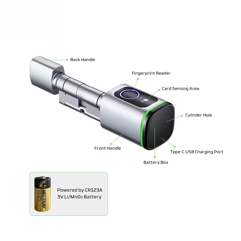 Tuya Wifi Smart Cilinder Deurs - Airbnb Smart Home recensie en prijs