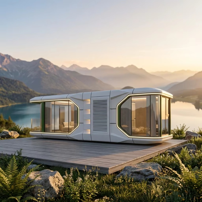 Slimme ruimtepod Tiny House Pr - Airbnb Smart Home recensie en prijs
