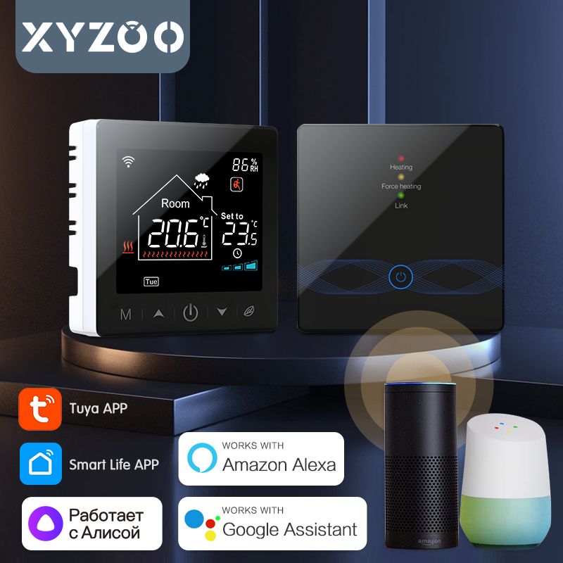 WiFi Tuya draadloze thermostaa - Smart Home Thermostat recensie en prijs