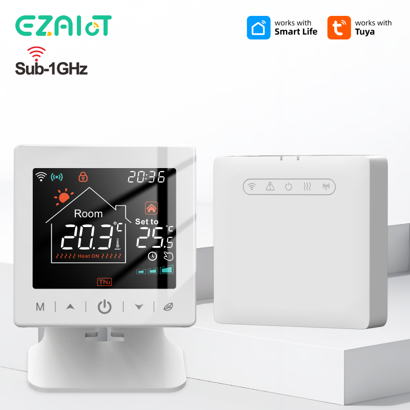 Smart home Wifi thermostaat tu - Smart Home Thermostat recensie en prijs
