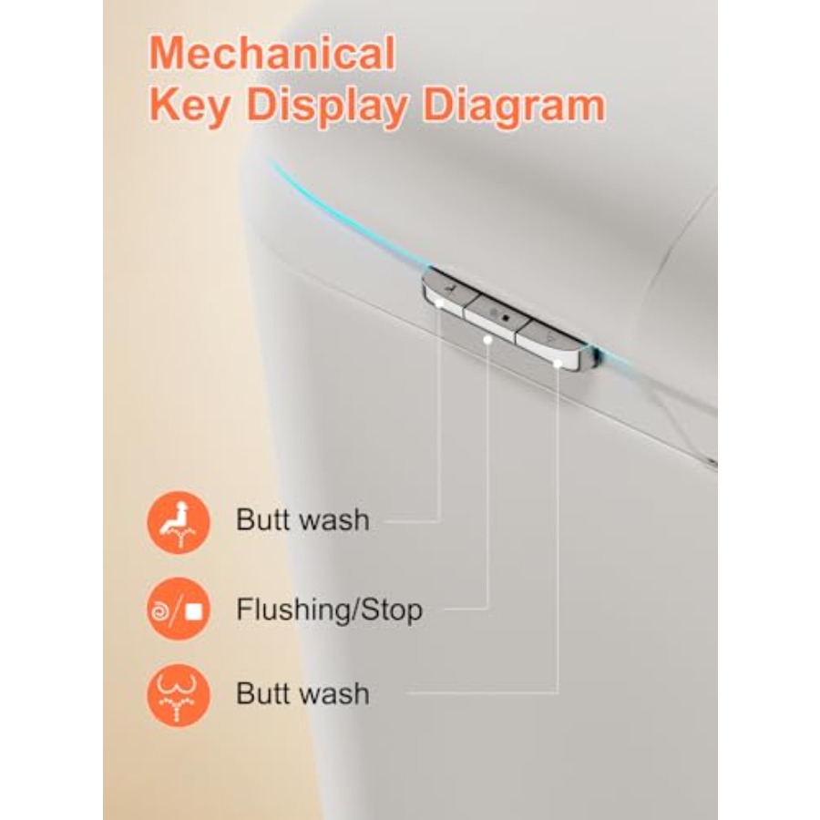 Slimme toilet voor badkamers:  - Smart Night Light recensie en prijs