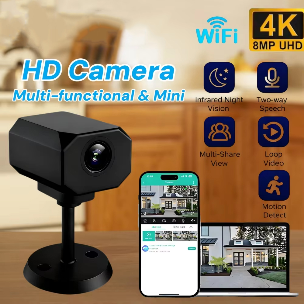 4K HD WiFi-beveiligingscamera  - Smart Home Solution recensie en prijs