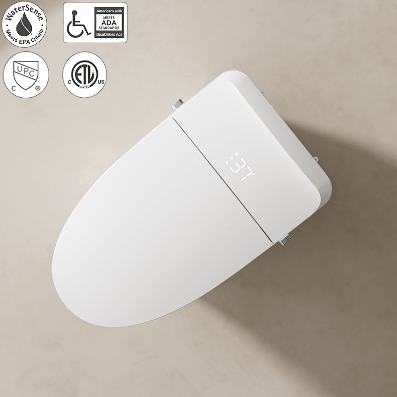 Slim toilet van keramiek, vola - Smart Night Light recensie en prijs