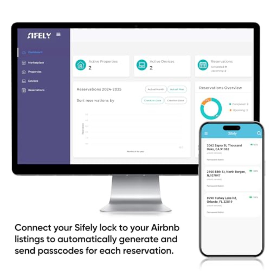Slimme deurvergrendeling met v - Airbnb Smart Home recensie en prijs