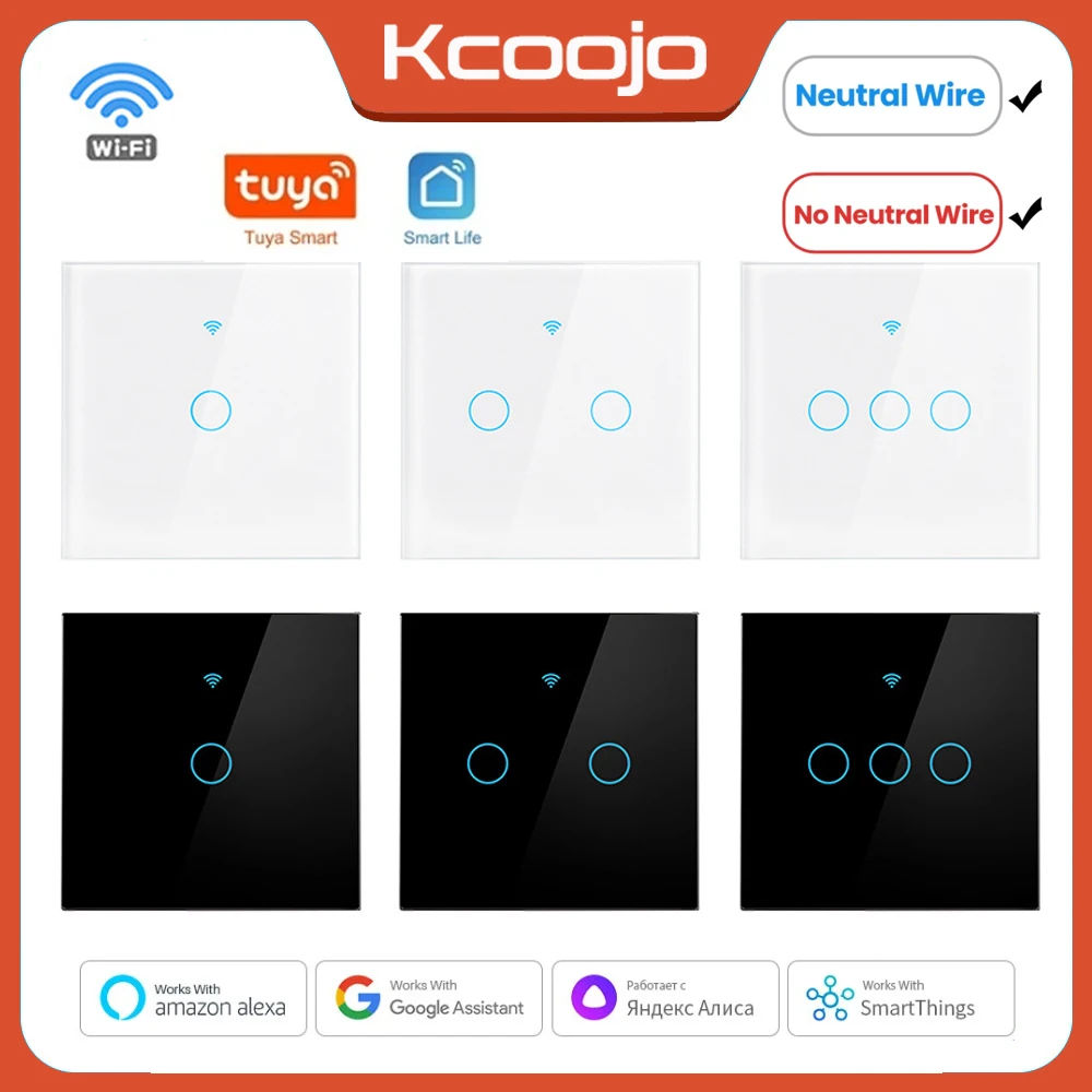 Tuya Wifi EU Smart Switches 1/ - Smart Home Gadgets recensie en prijs