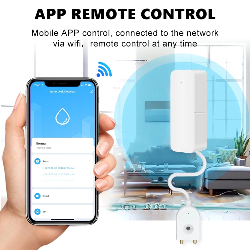 Tuya Wifi Slimme Waterleksenso - Smart Home Water Level Sensor recensie en prijs