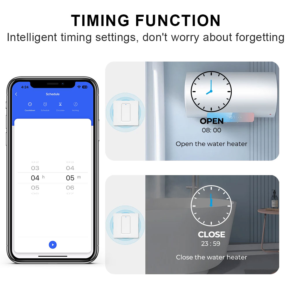Slimme boilerschakelaar/WiFi e - Smart Home Solution recensie en prijs