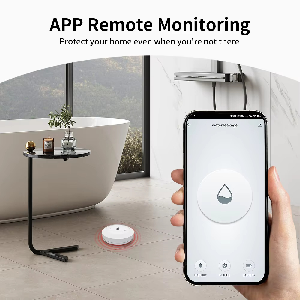 Voor Tuya Zigbee Smart Waterle - Smart Home Water Level Sensor recensie en prijs