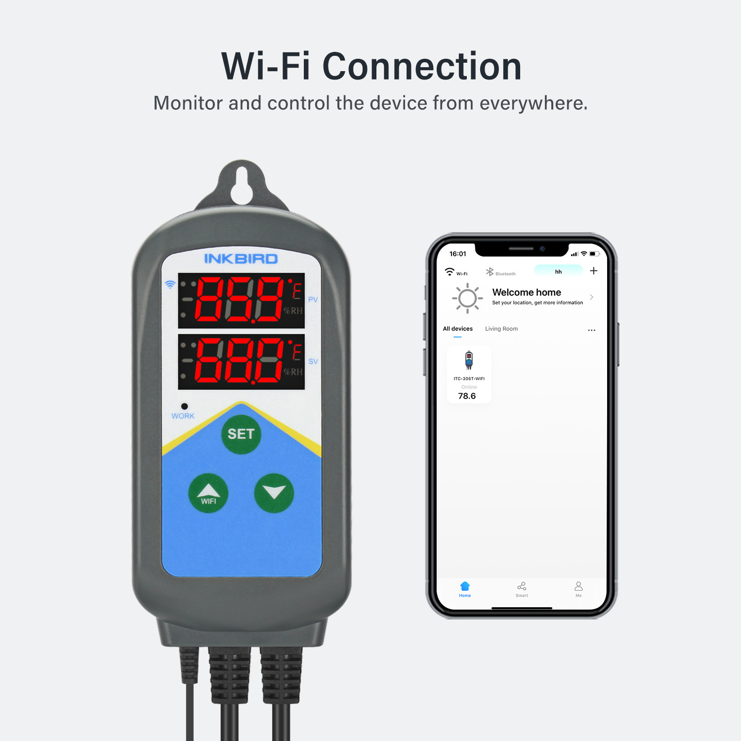 Inkbird Wifi Thermoregulator I - Smart Home Thermostat recensie en prijs
