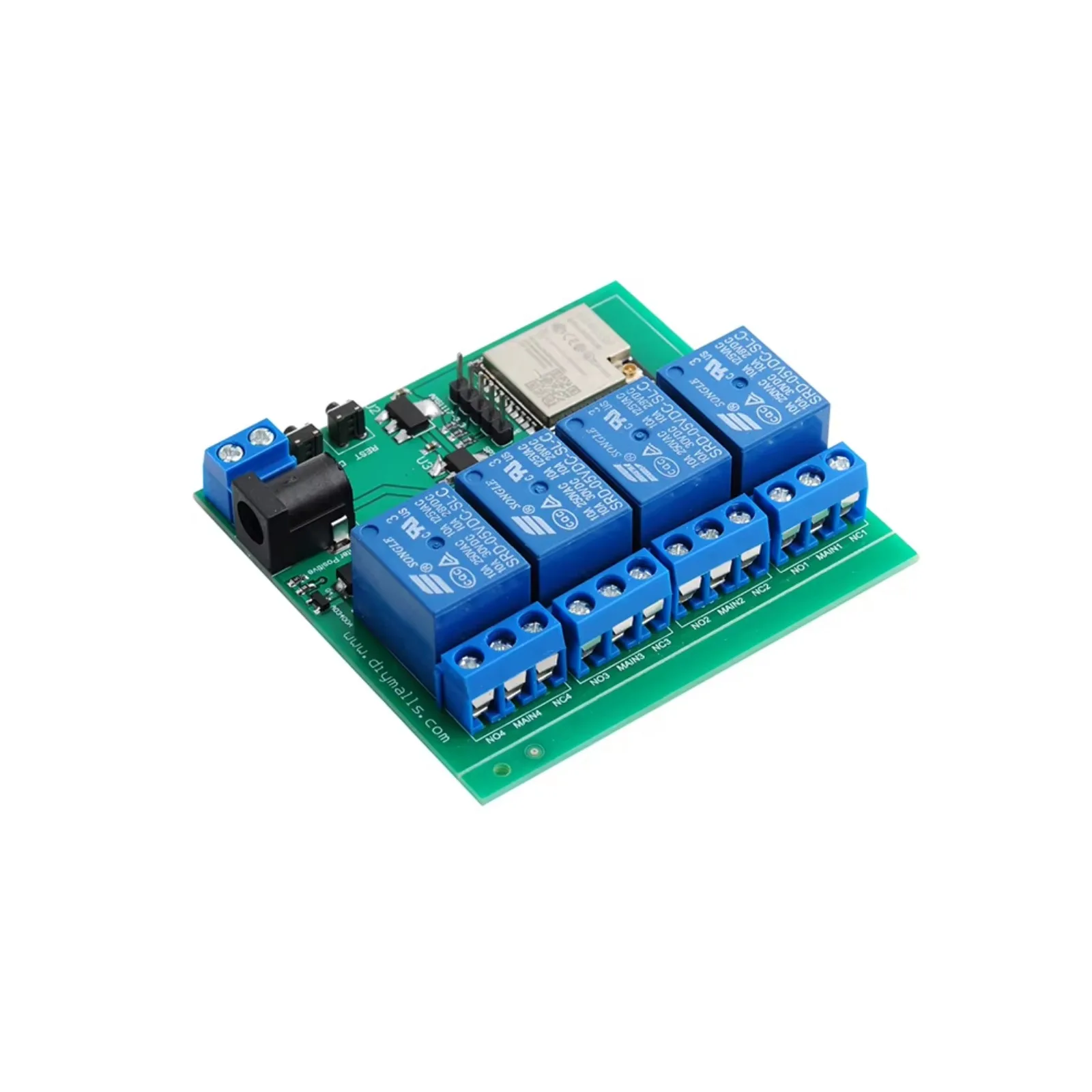ESP32 4-kanaals draadloze rela - Smart Home Automation recensie en prijs