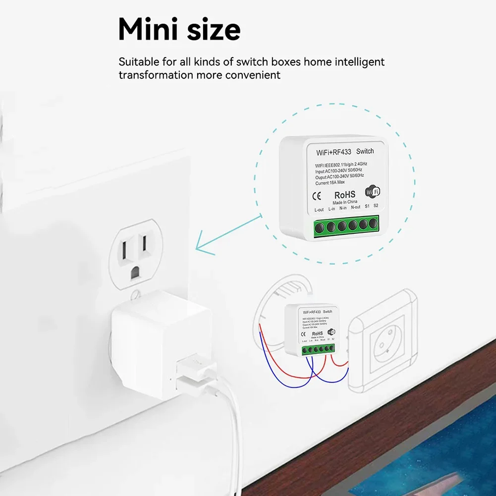 Spraakbesturingsmodule WiFi RF - Smart Home Automation recensie en prijs