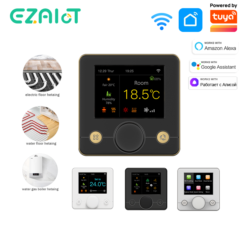 Vloerverwarming Wi-Fi Thermost - Smart Home Thermostat recensie en prijs
