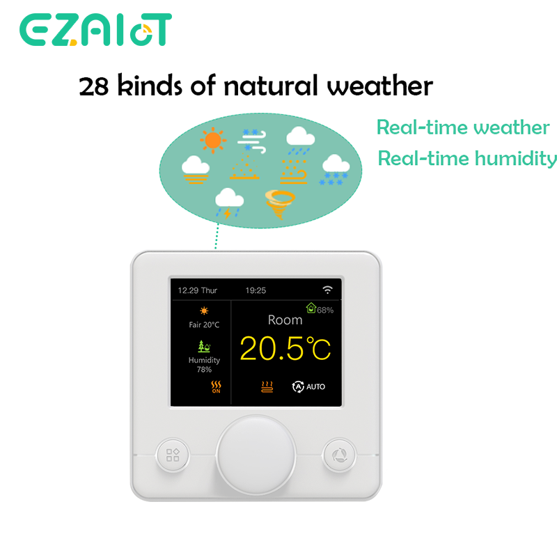 Vloerverwarming Wi-Fi Thermost - Smart Home Thermostat recensie en prijs