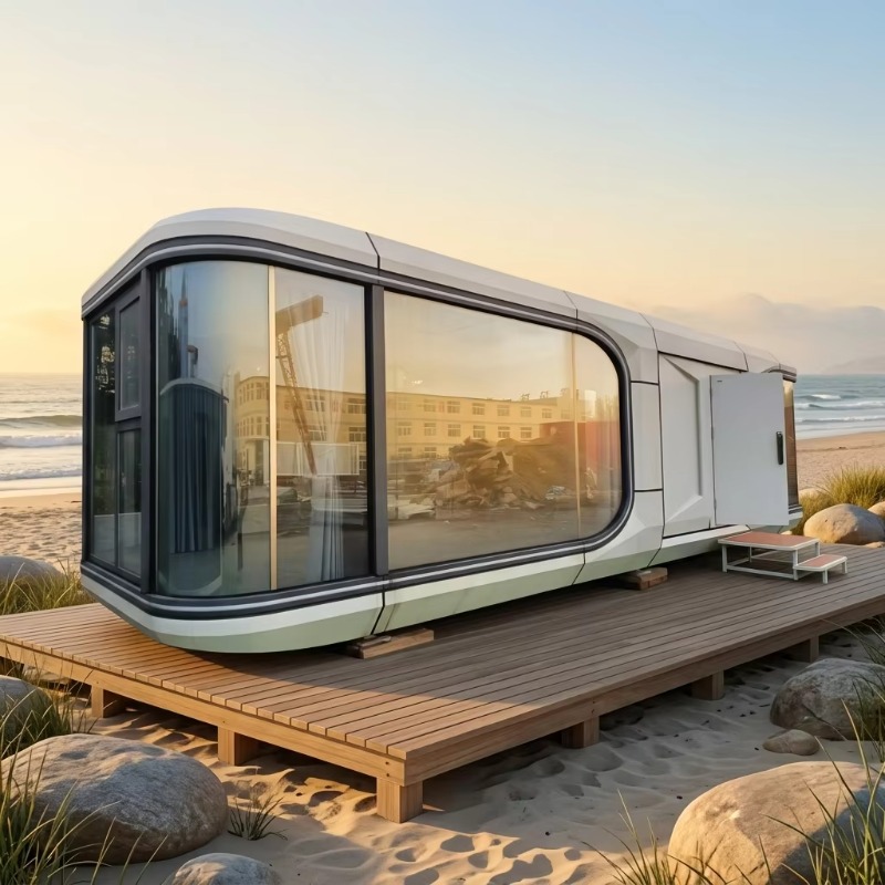 Moderne ruimtecapsule Tiny Hou - Airbnb Smart Home recensie en prijs