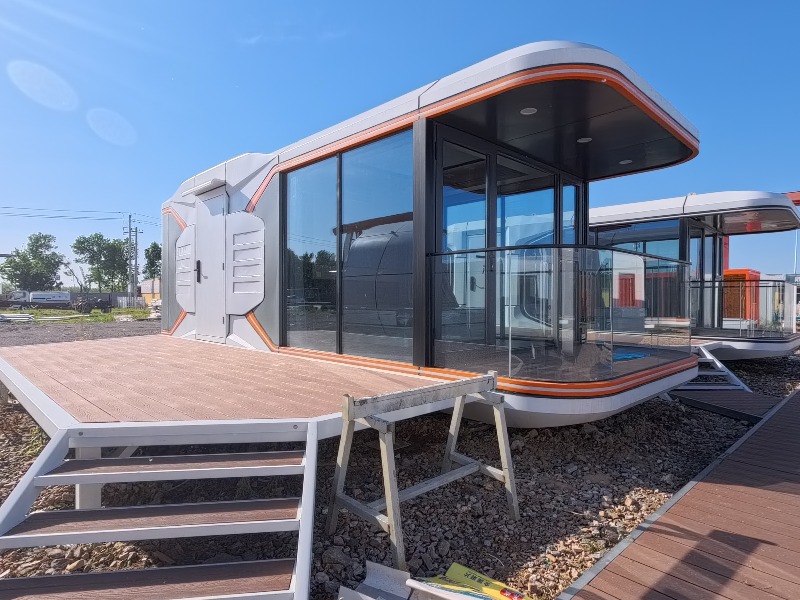 Moderne ruimtecapsule Tiny Hou - Airbnb Smart Home recensie en prijs