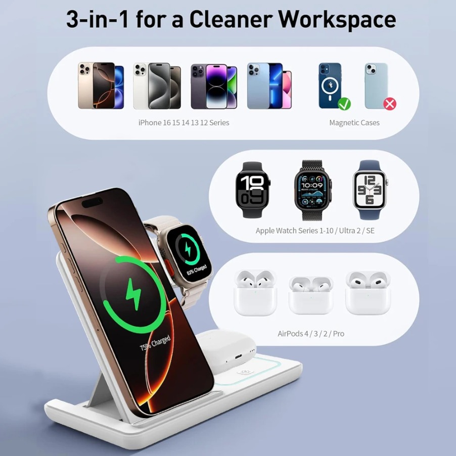 3-in-1 opvouwbare nacht LED-li - Smart Night Light recensie en prijs