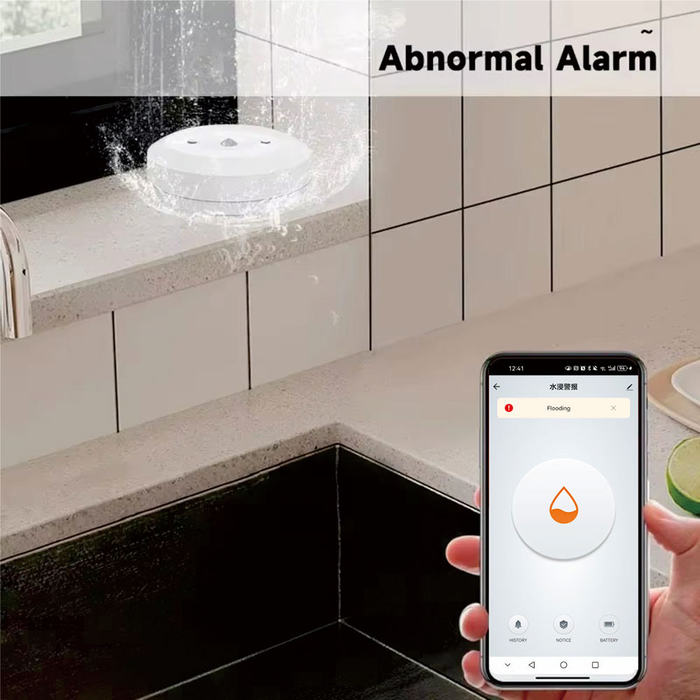 ZigBee Smart Waterleksensor Wa - Smart Home Water Level Sensor recensie en prijs