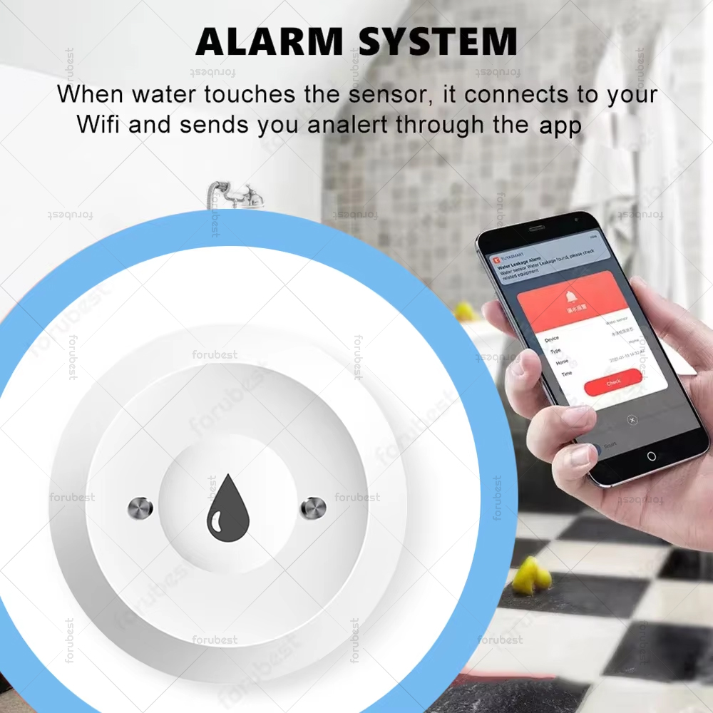 Smart Zigbee Waterlekkage Sens - Smart Home Water Level Sensor recensie en prijs