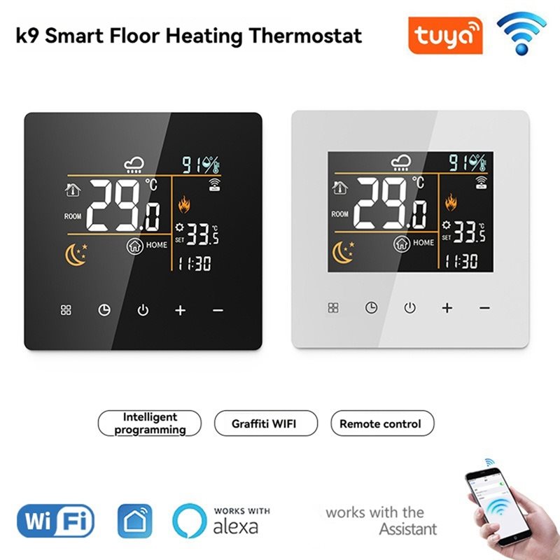 Tuya Slimme Thermostaat 25A Wi - Smart Home Thermostat recensie en prijs