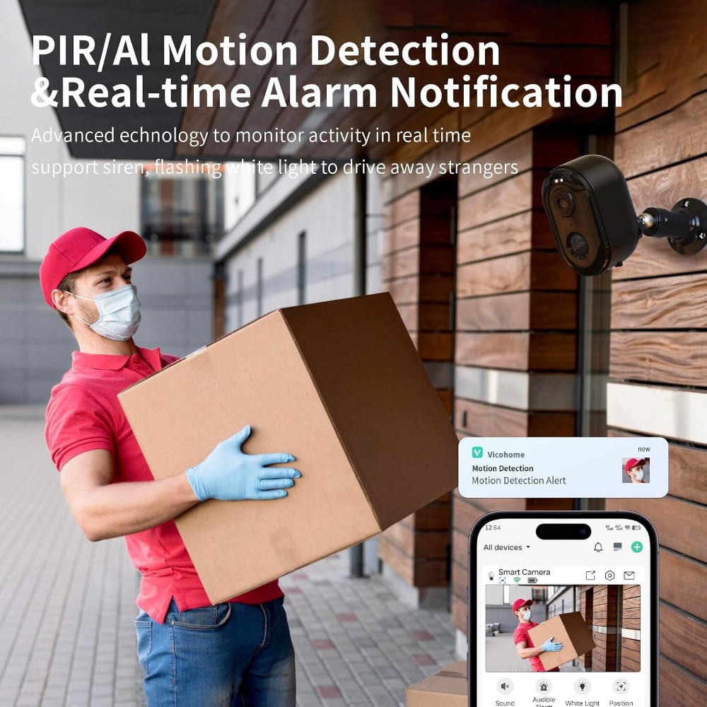 Buitenbeveiligingscamera's, 2K - Smart Home Security recensie en prijs