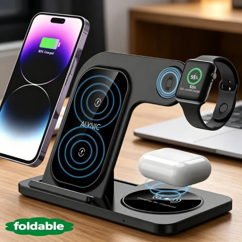 3-in-1 oplaadstation, opvouwba - Smart Night Light recensie en prijs