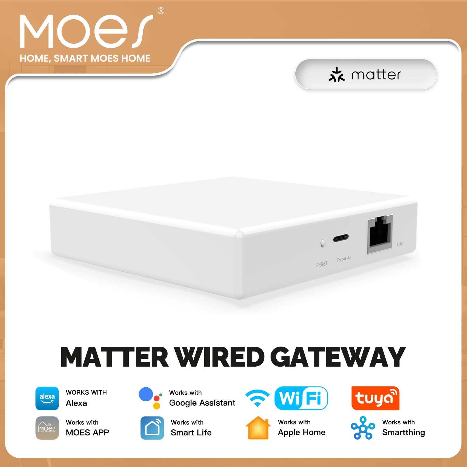 MOES Tuya ZigBee Matter Thread - Smart Home Vimar recensie en prijs