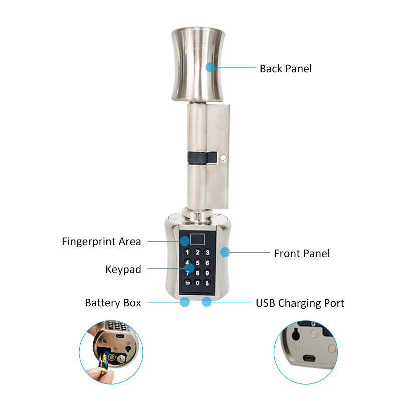 Vingerafdruk Smart Cilinder Sl - Airbnb Smart Home recensie en prijs