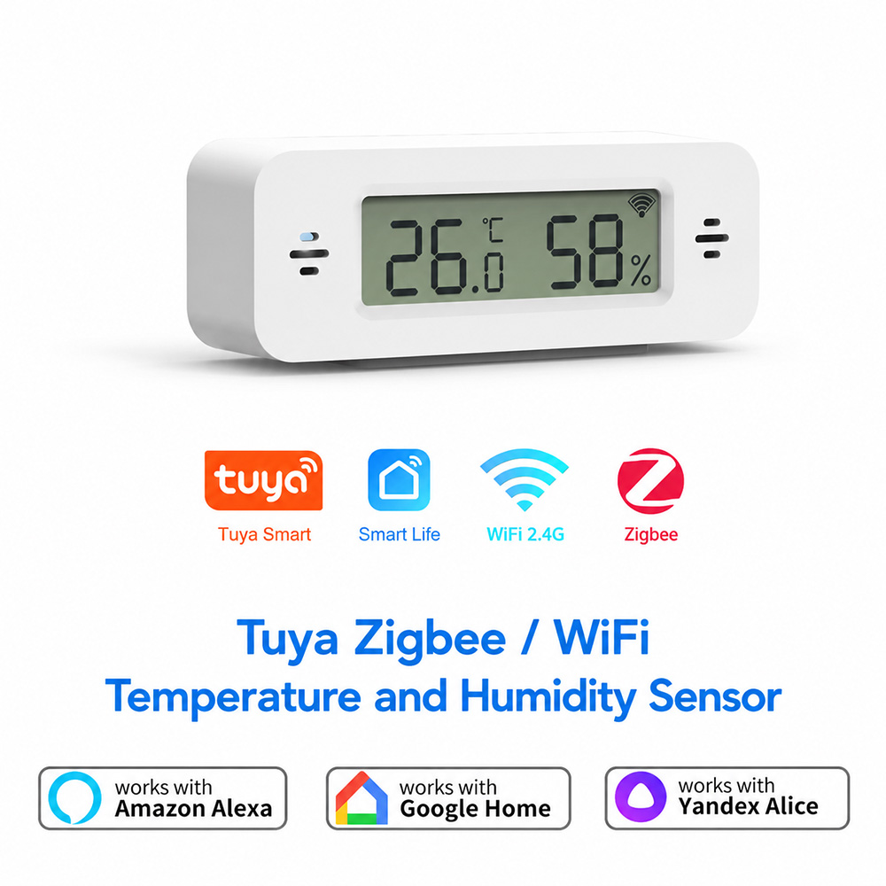 Tuya Zigbee WiFi Mini Temp & H - Smart Home Tablet recensie en prijs